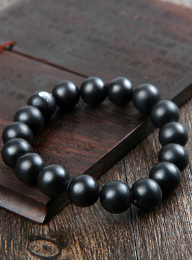 佛珠手串男女款情侣时尚泗滨砭石