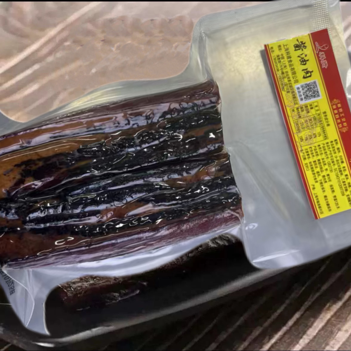 500克科建五花酱油肉、腊味上海风味特产 手工腌制