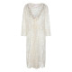 Lace face ຂອງເດັກນ້ອຍສິນລະປະ blouse ຕົ້ນສະບັບ embroidered ສອງຊັ້ນ