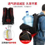 Мужской вместительный и большой ноутбук, сумка через плечо для путешествий, модный трендовый школьный рюкзак для школьников, для средней школы, подходит для студента