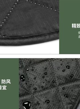 防水加厚羊羔绒露营野餐垫