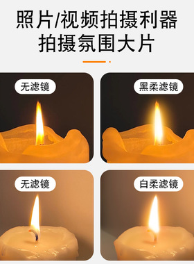 手机黑白柔光镜高光柔化