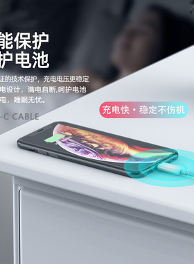 双Type-C编织数据线67W快充