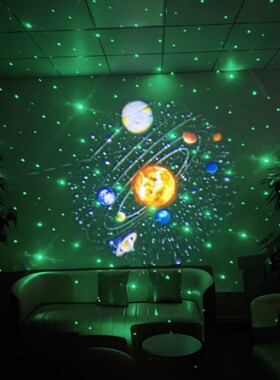 浪漫星空投影可充电小夜灯
