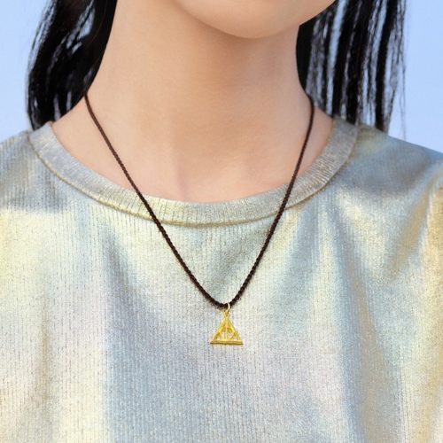 周生生哈利波特死亡圣器项链黄金足金吊坠珠宝94141Z定价 - 图0