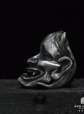 白木黑冰原创作品般若925银