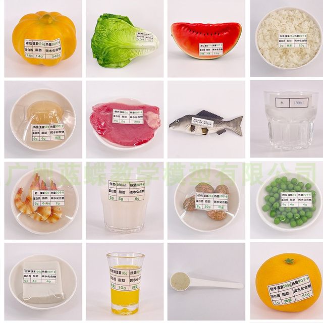 Blue Butterfly Meal Pagoda Simulation 24 Foods