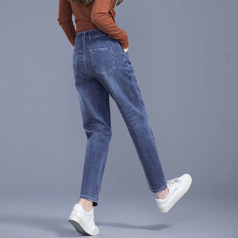 2020秋季新款韩版宽松直筒潮牛仔裤 序匠牛仔裤