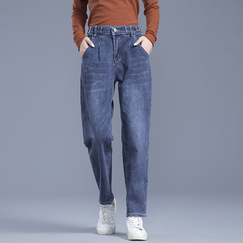 2020秋季新款韩版宽松直筒潮牛仔裤 序匠牛仔裤