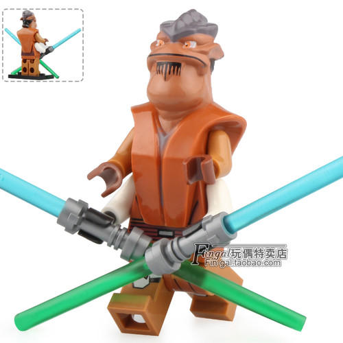 国产积木积木STAR WARS星球大战人仔黑武士克隆白兵军事拼装玩具 - 图2