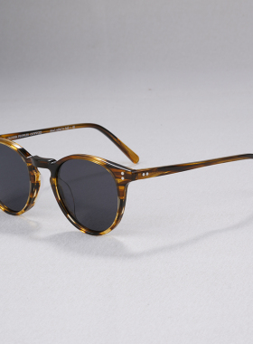 墨镜海边透明框太阳镜石头姐同款