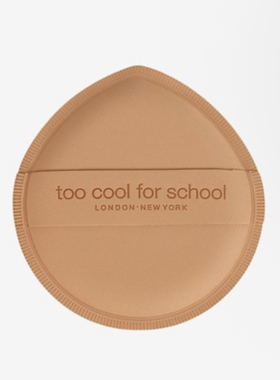 韩国too cool for school涂库泡芙粉扑粉底气垫上妆贴服不吃粉