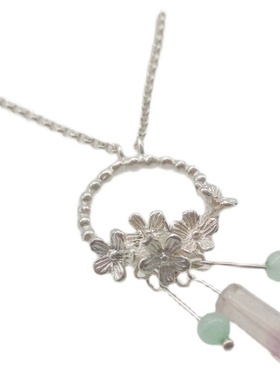 NISHINE/倪上设计原创设计师首饰花韵系列 花团锦绣长项链