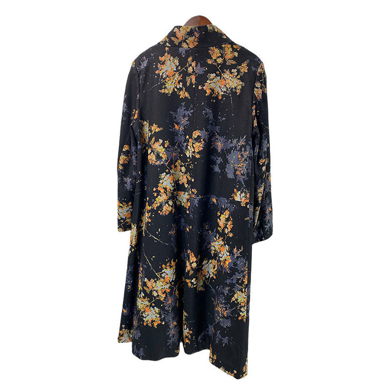 新款秋冬装海宁真皮皮衣女绵羊皮单皮中长款风衣外套印花特价 V77,淘宝优惠券,粉丝福利购,淘宝优惠卷