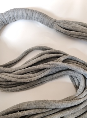 个性夸张多层毛衣链项链时尚百搭学生女长款潮人项饰品串珠布条12