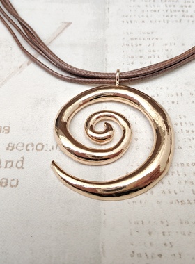 时尚简约多层绳链项链锁骨链百搭学生女个性欧美气质夸张短款潮24