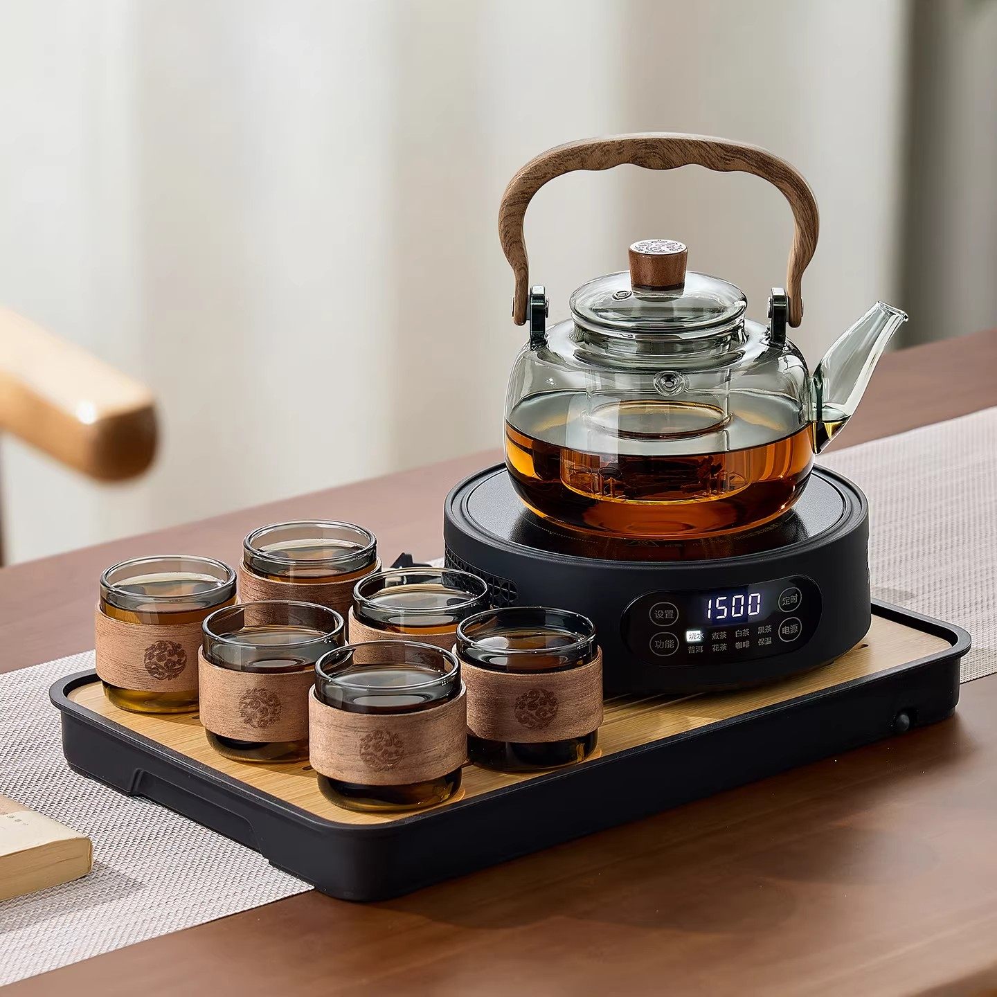 泡茶壶可明火玻璃烧水壶家用加厚耐高温围炉煮茶电陶炉专用煮茶器,淘宝优惠券,粉丝福利购,淘宝优惠卷