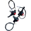 Simple throttle switch flameout switch line micro tiller