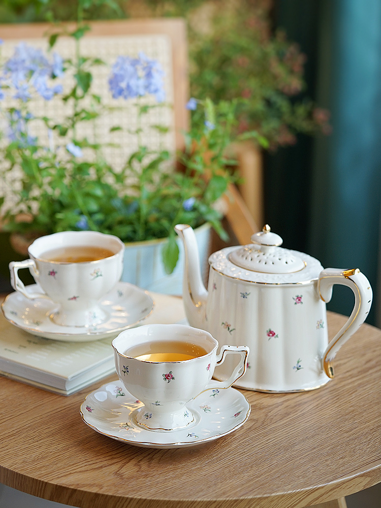 欧式茶具套装水壶茶具小奢华家用水杯英式下午茶杯具套套装咖啡壶 - 图0