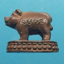 Thai Buddha Truffle Real Pint Gentian Air Buddha Calendar 2541 Mini Pig Bag Waterproof Shell Thai Shipped