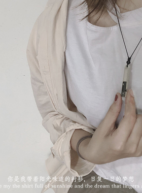 日月星辰古风挂坠可吹响哨子项链吊坠创意小众设计情侣闺蜜款礼物