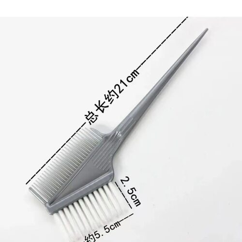 焗油梳子刷子染发刷子梳子工具染发毛刷软毛美发染色理发店工具刷 - 图3