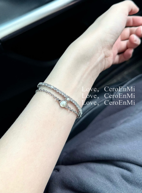 CeroEnMi星球半面珍珠手链