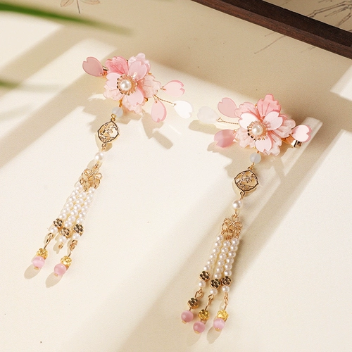 皇磊 Детское ханьфу, аксессуар для волос с кисточками