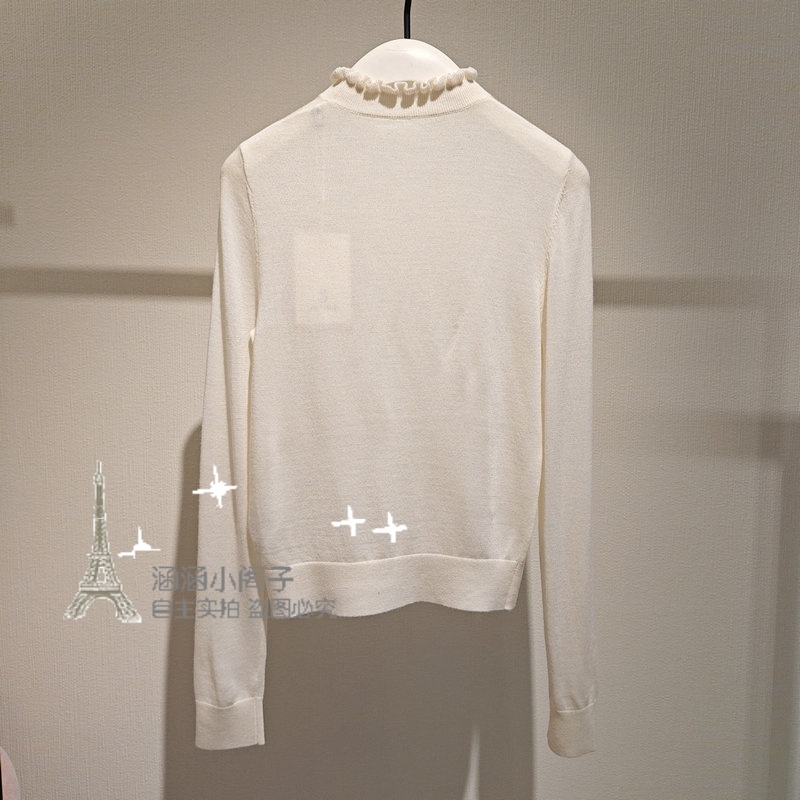 WJWG专柜正品2025冬简约时尚毛织套头衫2SN4033460-539 - 图0