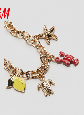 HM2025年秋季新款童装儿童女童吊坠手链1278508