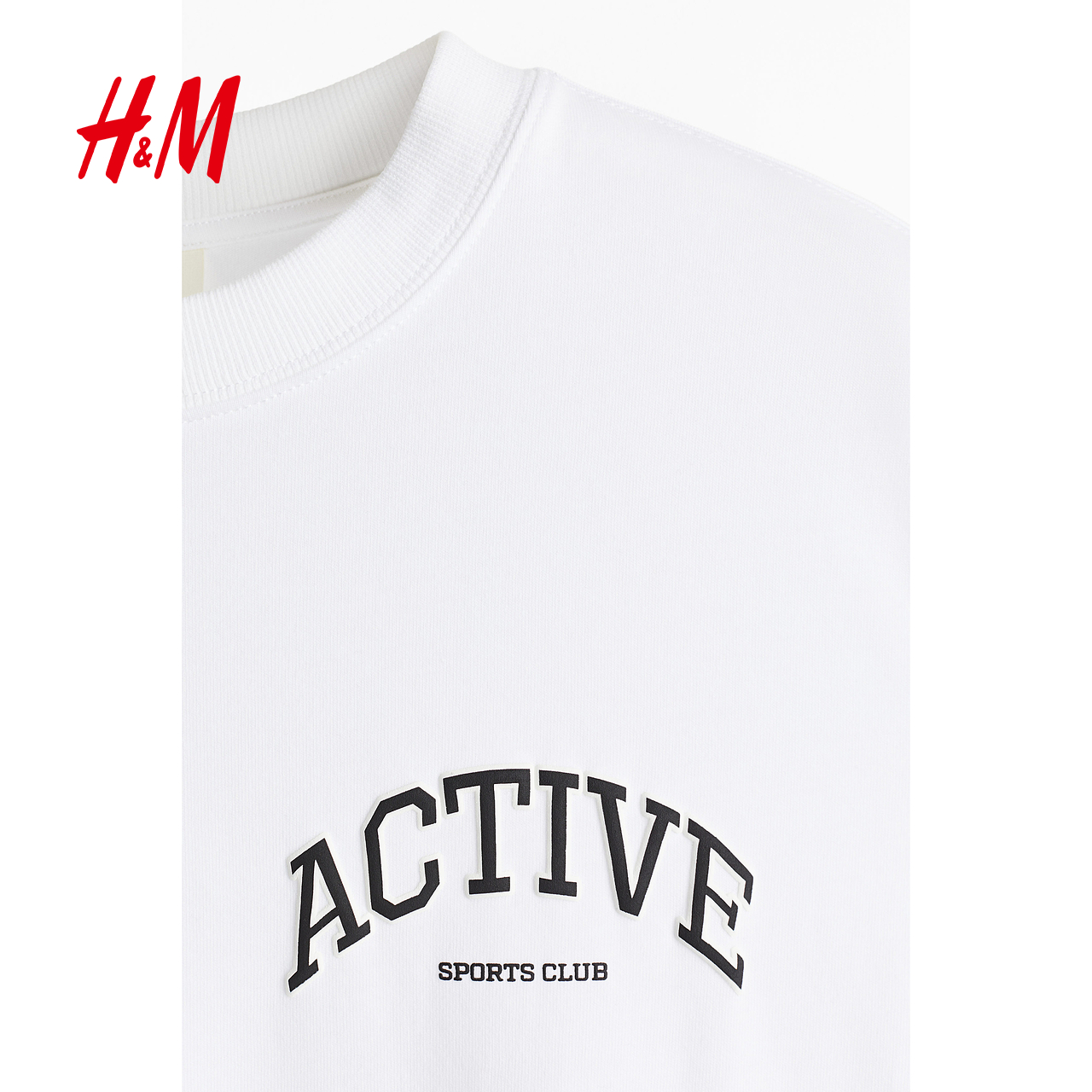 HM女士运动衣2024秋季新款DryMove™面料运动上衣1217073 - 图2