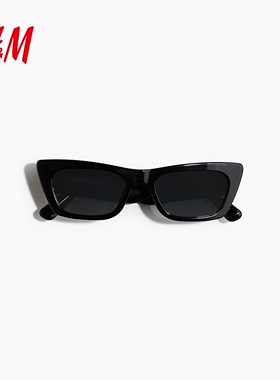 【H&M STUDIO】服饰配件时尚户外气质细长猫眼太阳镜1359233