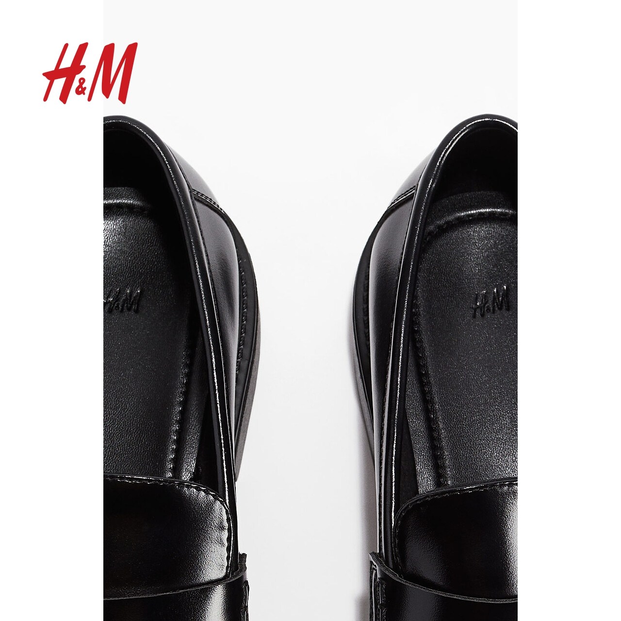 HM男士鞋子冬季时尚休闲潮流一脚蹬圆头乐福鞋1261259,淘宝优惠券,粉丝福利购,淘宝优惠卷