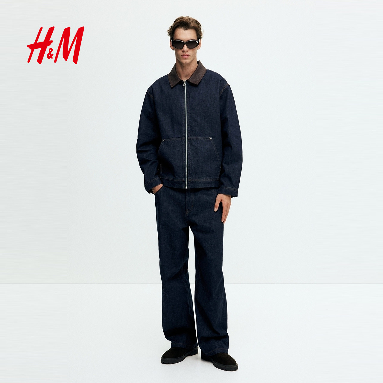 HM冬季男装牛仔外套1309717,淘宝优惠券,粉丝福利购,淘宝优惠卷