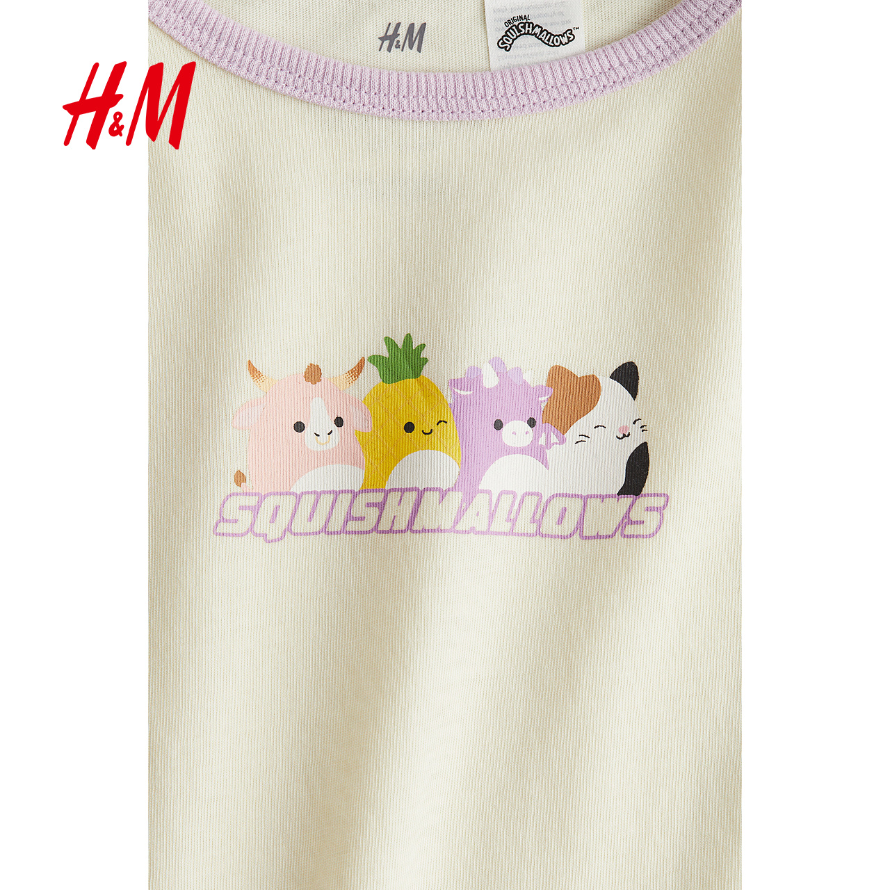 【迪士尼系列】HM童装儿童女童2025新款冰雪奇缘印花上衣1274204 - 图3