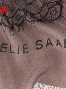 【ELIE SAAB H&M】服饰配件女士围巾2026秋季新款披肩围脖1343840