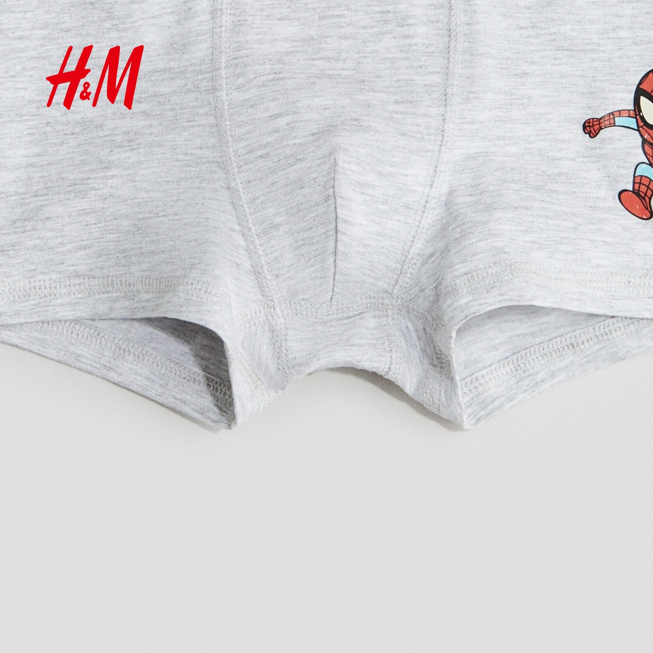 【漫威】HM童装儿童男童内裤5件装秋季新款蜘蛛侠平角裤1010215 - 图3