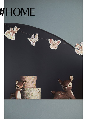 【迪士尼联名系列】HM HOME家居用品小鹿斑比装饰拉花1248850