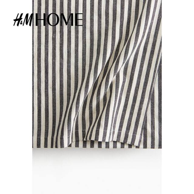 HM HOME home fabric tablecloth casual home kitchen striped tablecloth 1238708