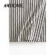 HM HOME home fabric tablecloth casual home kitchen striped tablecloth 1238708