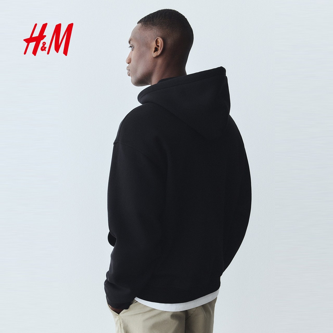 HM男装女装卫衣冬季新款情侣装梅红色拉链连帽外套开衫1308010,淘宝优惠券,粉丝福利购,淘宝优惠卷