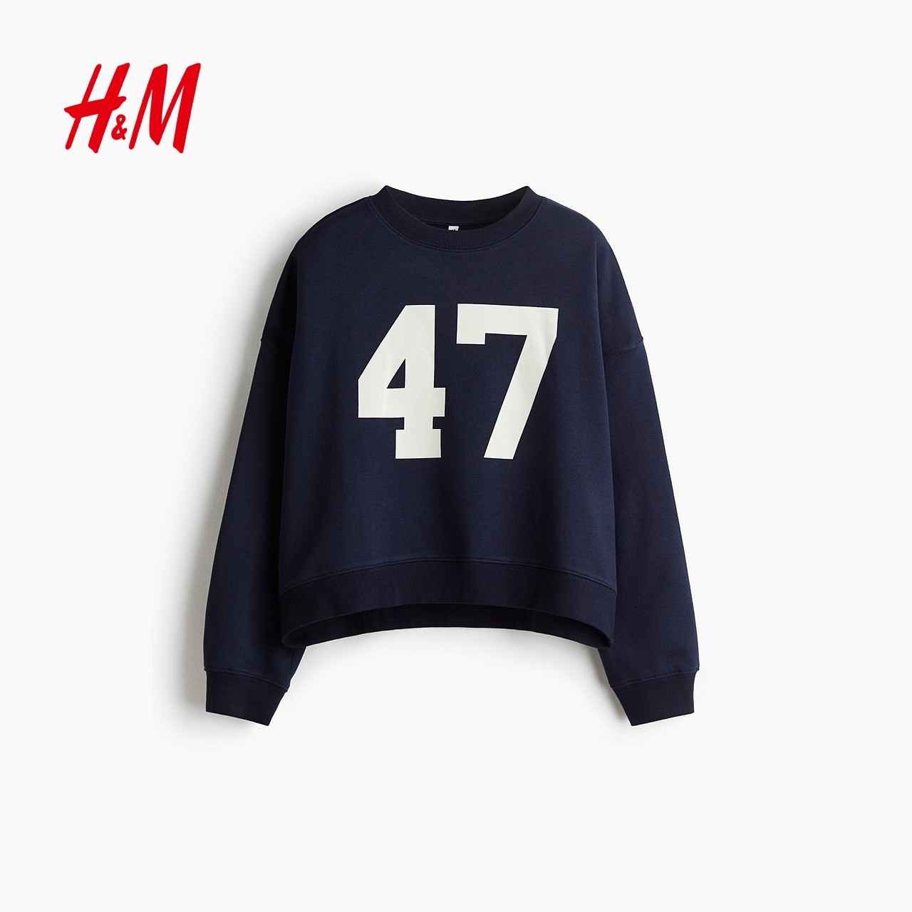 HM女装卫衣冬季新款鬼马少女美式风大廓形套头卫衣外套1297143,淘宝优惠券,粉丝福利购,淘宝优惠卷