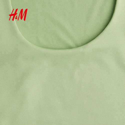 HM2025年冬季新款女装细纤维背心1293219 - 图3