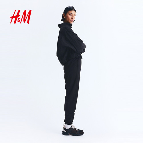 【H&M MOVE DryMove™】女士运动长裤夏季跑步健身裤1214183 - 图1