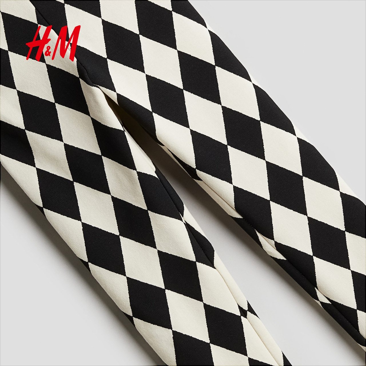 HM冬童装儿童女童裤子冬印花重磅休闲裤松紧带长裤打底裤1009288,淘宝优惠券,粉丝福利购,淘宝优惠卷