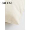 HM HOME Home Fabric Cushion Cover Simple Nordic Style Cotton Canvas Pillow Cover 1043564
