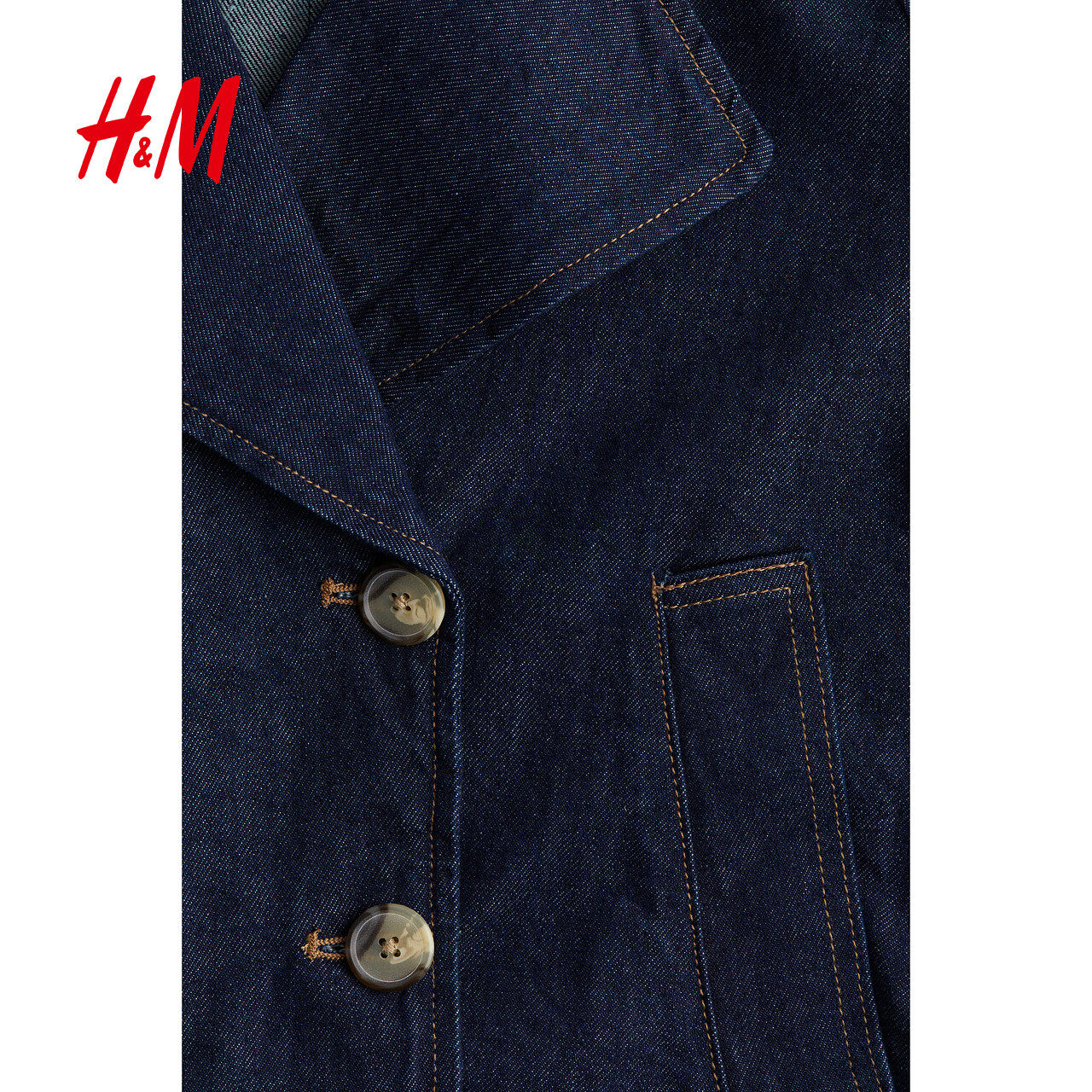 HM女装短外套冬季设计感廓形休闲双排扣大廓形长袖短风衣1250175,淘宝优惠券,粉丝福利购,淘宝优惠卷