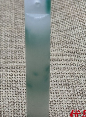玉器白冰飘花满绿翎管勒子玉管复古翠色翎管批发