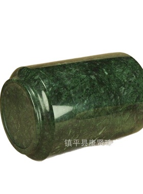天然藏玉药石超大容量茶杯玉石茶具墨玉绿强磁杯子送礼工厂