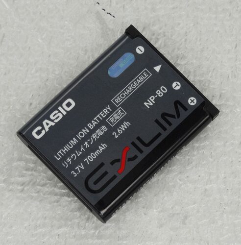 原装卡西欧ccd相机NP-80电池充电器NP80 ZS150 N1 N20 JE10 MR1 - 图1